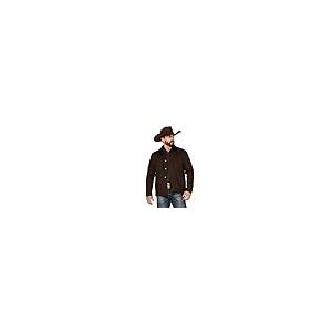 【並行輸入品】Cody James Men's Ozark Washed Rancher Jacket Brown Mediumの画像