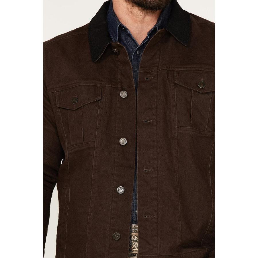 【並行輸入品】Cody James Men's Ozark Washed Rancher Jacket Brown Mediumの画像