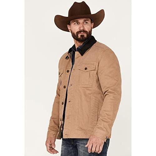 【並行輸入品】Cody James Men's Ozark Washed Rancher Jacket Tan Mediumの画像
