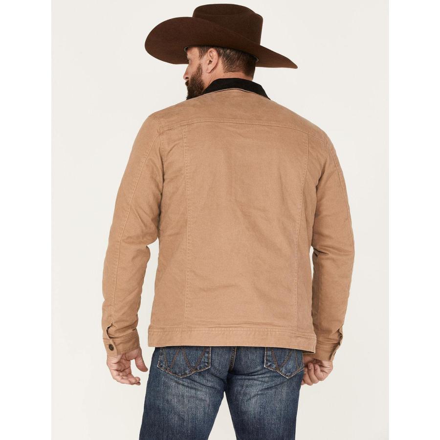 【並行輸入品】Cody James Men's Ozark Washed Rancher Jacket Tan Mediumの画像