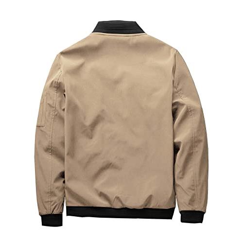 【並行輸入品】AVIMYA Men's Winter Coat Warm Outerwear Jacket Men Solid Zip Upの画像