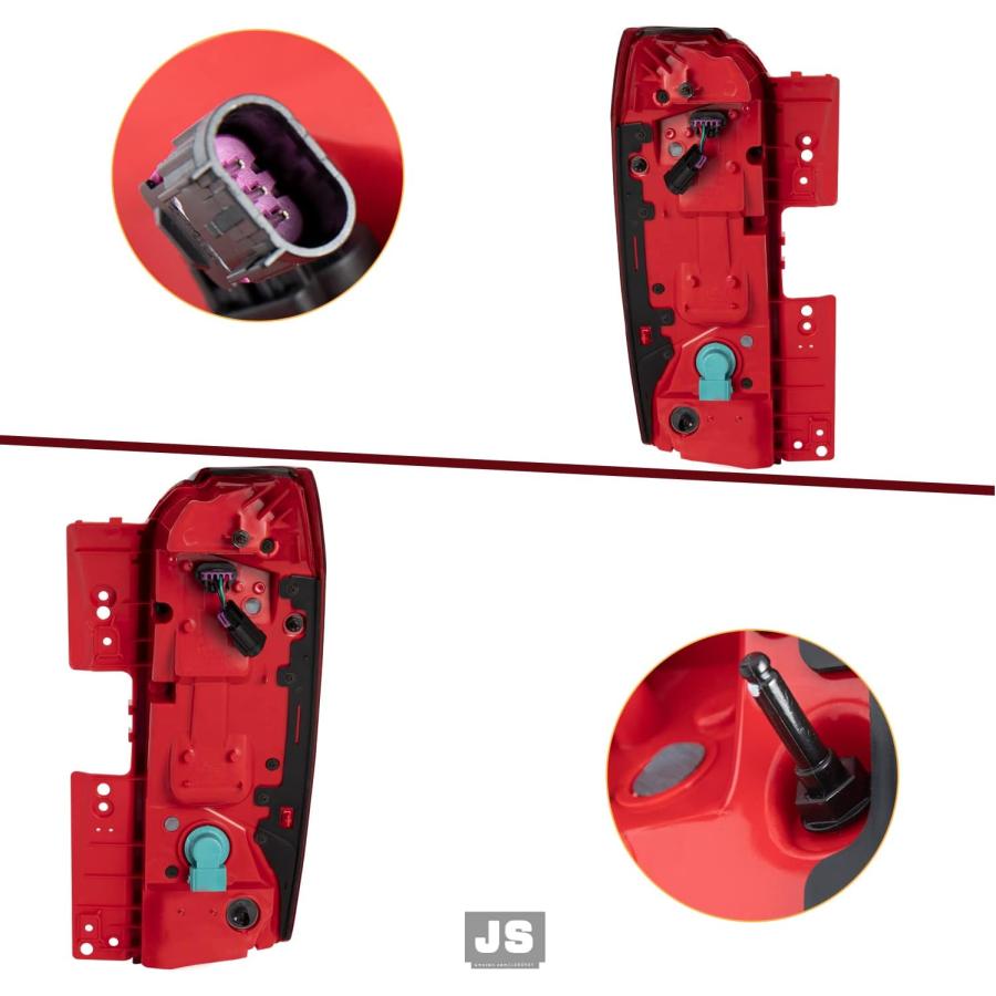 【並行輸入品】JSBOYAT テールライトアセンブリ 交換用 工場OEスタイル 2010~2016年 キャデラック SRX テールライト リアブレーキ_4