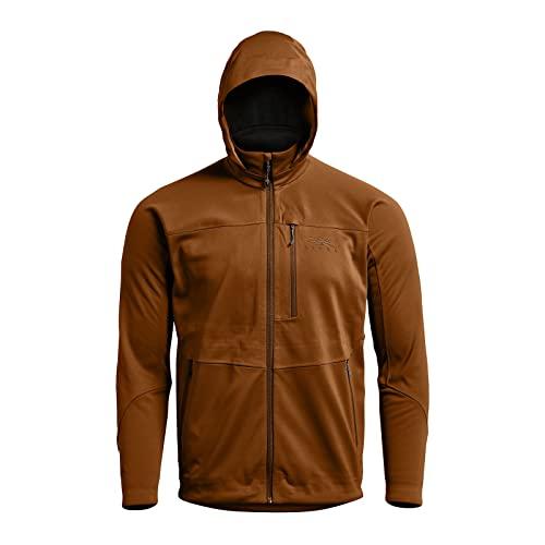 【並行輸入品】SITKA Gear Men's Hunting Windproof Jetstream Jacket, Ochre, Lの画像