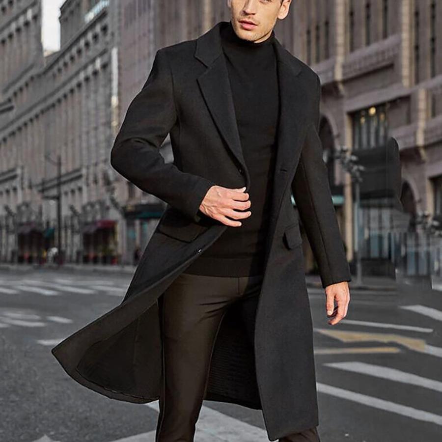 【並行輸入品】Mens Casual Jackets, Coats for Men Coat Jaket Leather Winter Fasの画像
