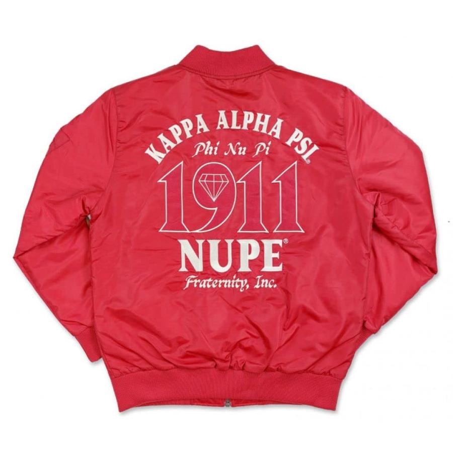 【並行輸入品】Big Boy Headgear Kappa Alpha Psi M3 Bomber Jacket [2XL]の画像
