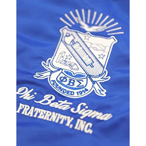 【並行輸入品】Phi Beta Sigma M3 Bomber Jacket [L] Royal Blueの画像