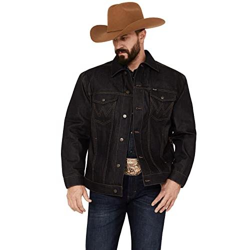 【並行輸入品】Wrangler Men's Anti Fit Denim Jacket Sの画像