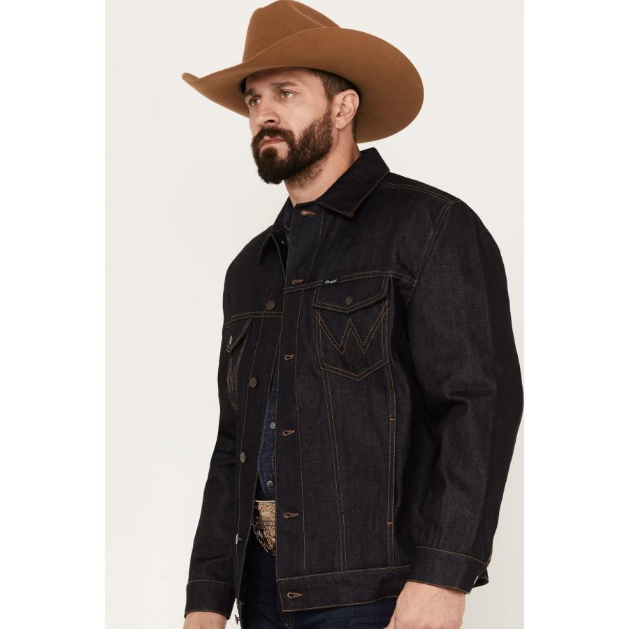 【並行輸入品】Wrangler Men's Anti Fit Denim Jacket Sの画像