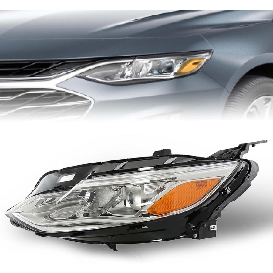 【並行輸入品】Partzer LEDヘッドライトアセンブリ 2019 2020 2021 2022 Chevy Malibu LEDヘッドライト交換用の画像