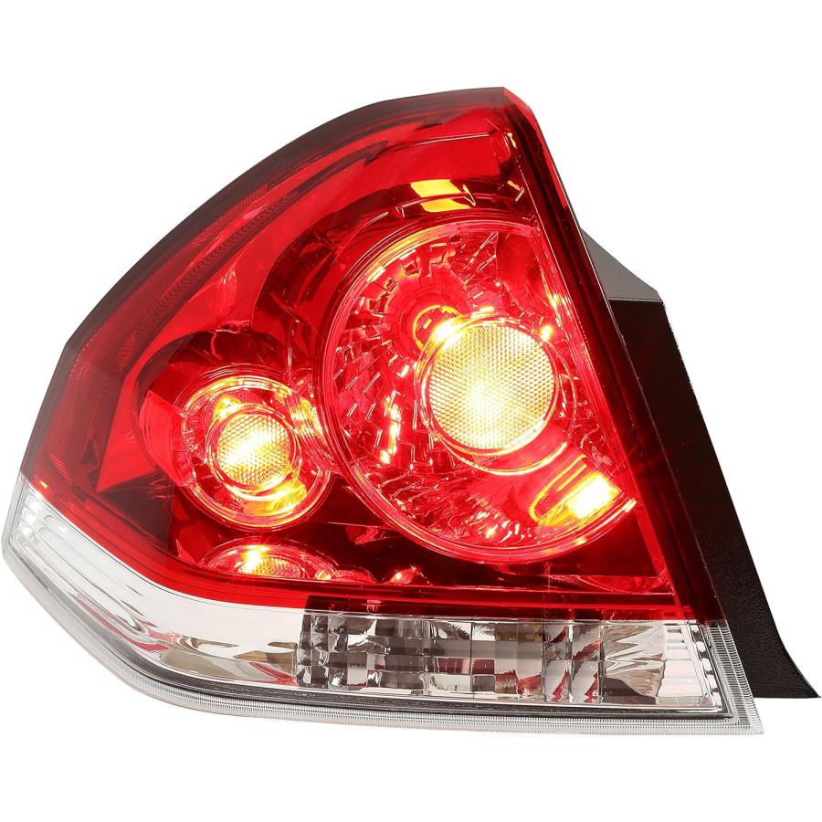 【並行輸入品】KUAFU テールライト 左 電球付き 2006-2013 シボレー インパラ 2014-2016 シボレー インパラ リミテッド テー_5