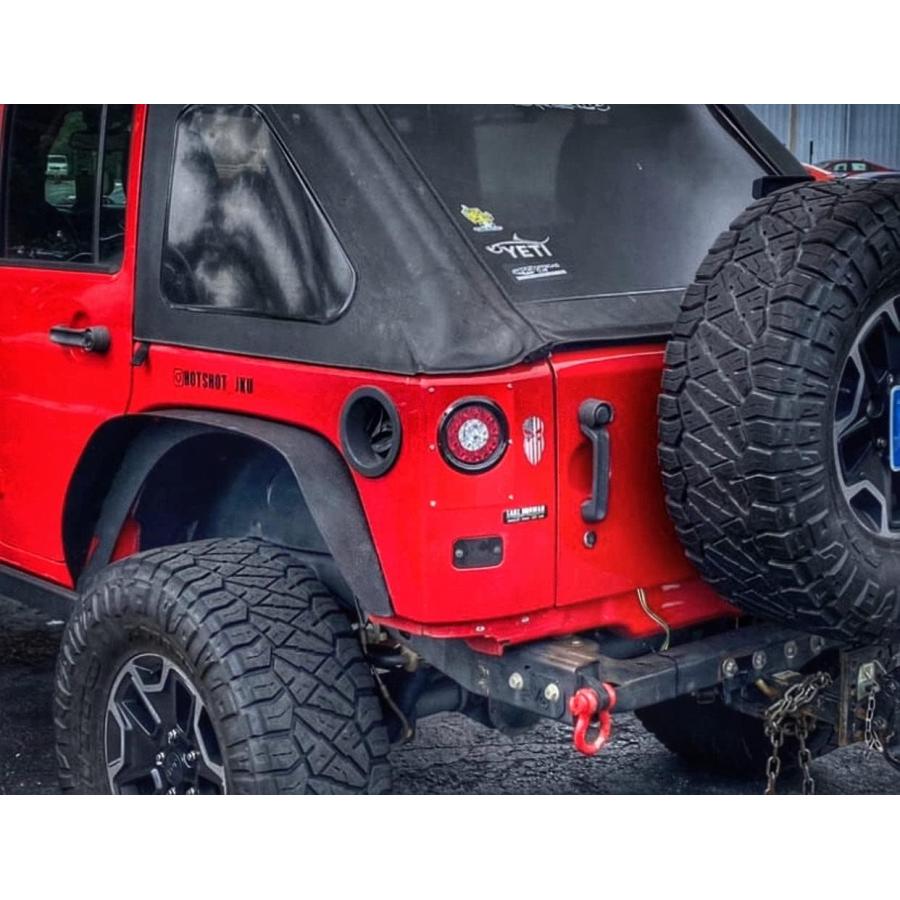 【並行輸入品】Motobilt ラウンドテールライト変換キット JK/JKU用　_8