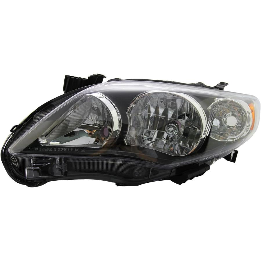 【並行輸入品】LNZMPART ブラックベゼル 2011-2013 トヨタ カローラヘッドライト ヘッドライト 直接交換 左右ペア　_1