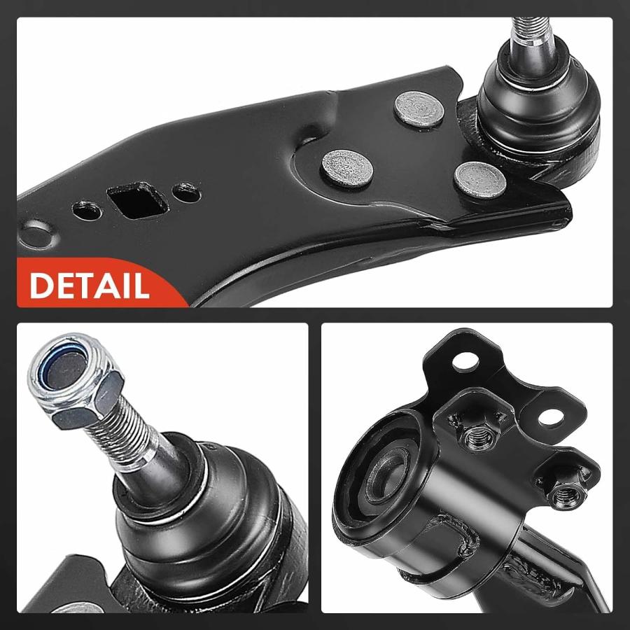 【並行輸入品】A-Premium コントロールアームキット 交換用 フォード フォーカス C-Max 2003-2012 Mk2 ボルボ S40 V5_8