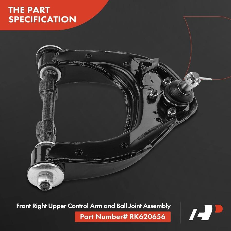 【並行輸入品】A-Premium Front Right Upper Control Arm with Ball Joint & Bushing_4