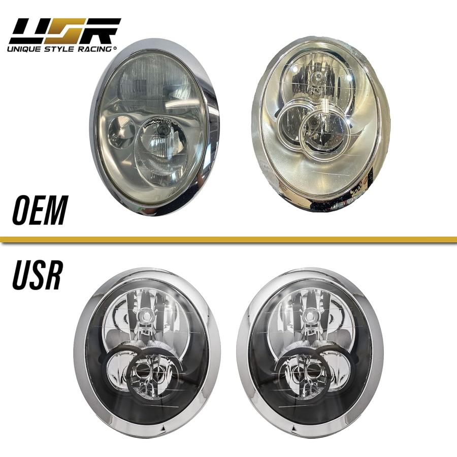 並行輸入品】USR DEPO R50 R52 R53 ブラック ハウジングヘッドライト