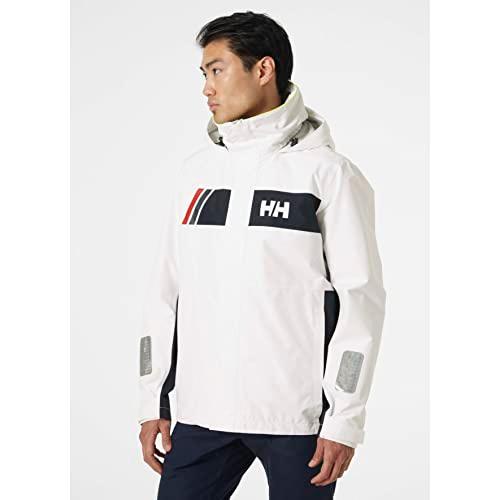 【並行輸入品】Helly Hansen Men's Newport Inshore Jacket, 001 White, Largeの画像