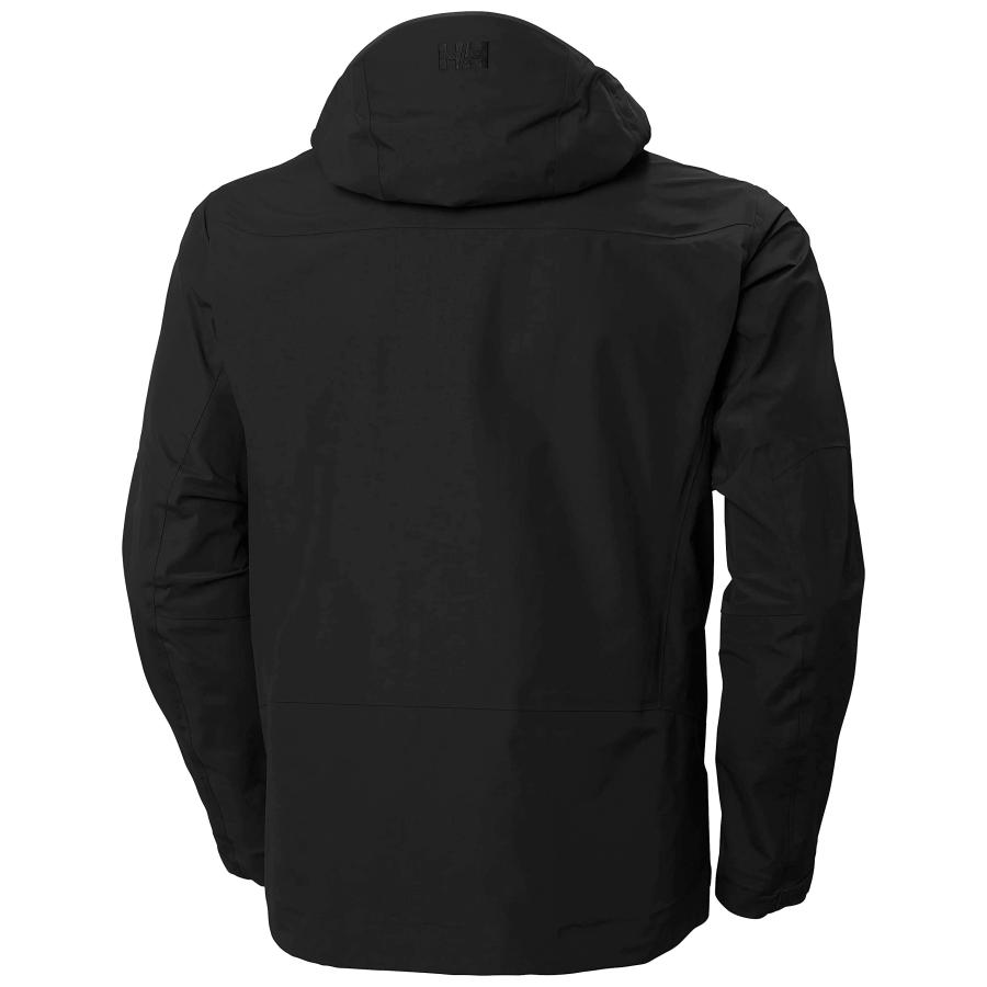 【並行輸入品】Helly Hansen Men's Odin 9 Worlds 3.0 Jacket, 990 Black, Largeの画像