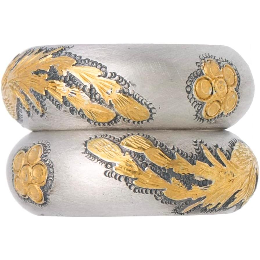 【並行輸入品】NASCHENKA Traditional Korean Hanbok ring for women mens wedding bandの画像