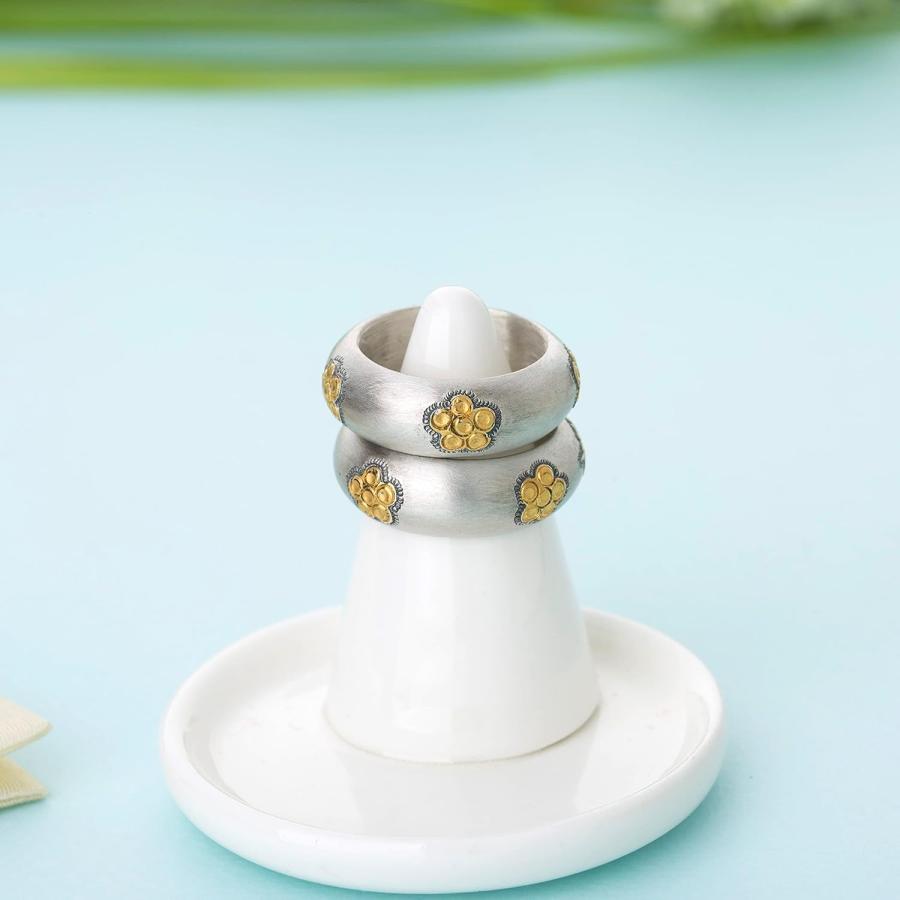 【並行輸入品】NASCHENKA Traditional Korean Hanbok ring for women mens wedding bandの画像