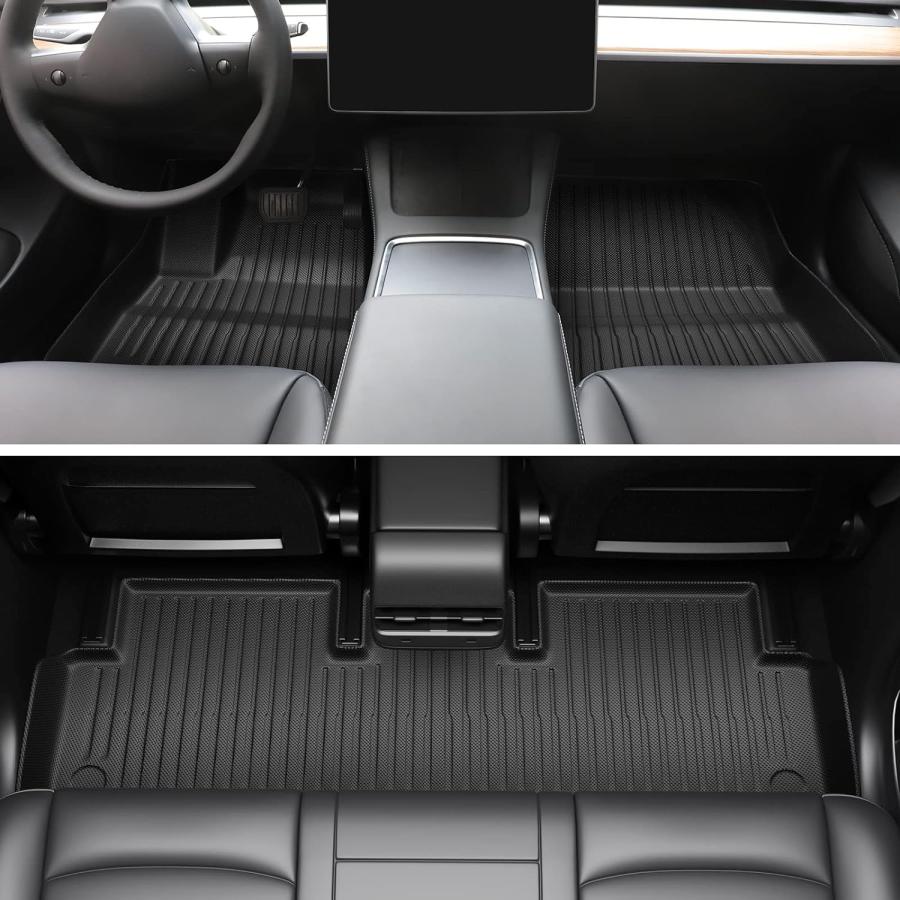 Tesla モデル3  純正　フロアマット　2022 並行輸入品】Tesla モデル3 フロアマット 全天候型 Tesla Model 3 2021
