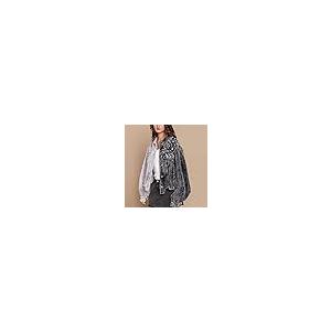 【並行輸入品】Daacee Women's Casual Embroidered Pearls Beading Colorblock Fray_8