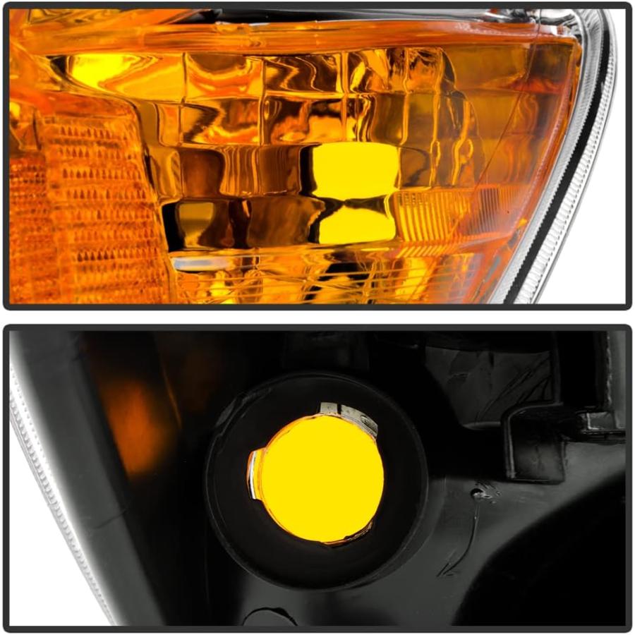 【並行輸入品】KEEKPO - 2006 2007 2008 トヨタ RAV4 ファクトリースタイル クロームハウジング ヘッドライト ヘッドランプ