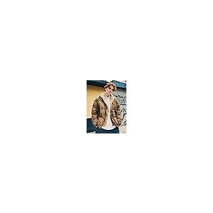 【並行輸入品】AVLUZ Jackets for Men Men's Jackets Men Drop Shoulder Drawstringの画像