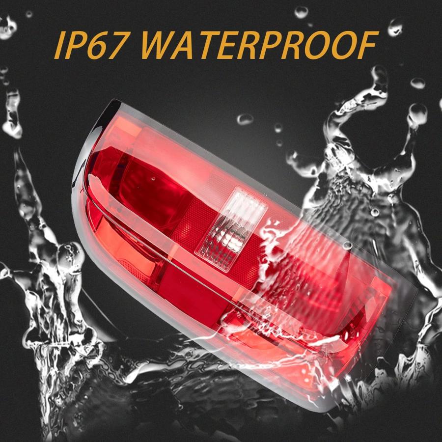 【並行輸入品】MiKaFex Left Driver Side Rear Tail Light Assembly Compatible With 20の画像