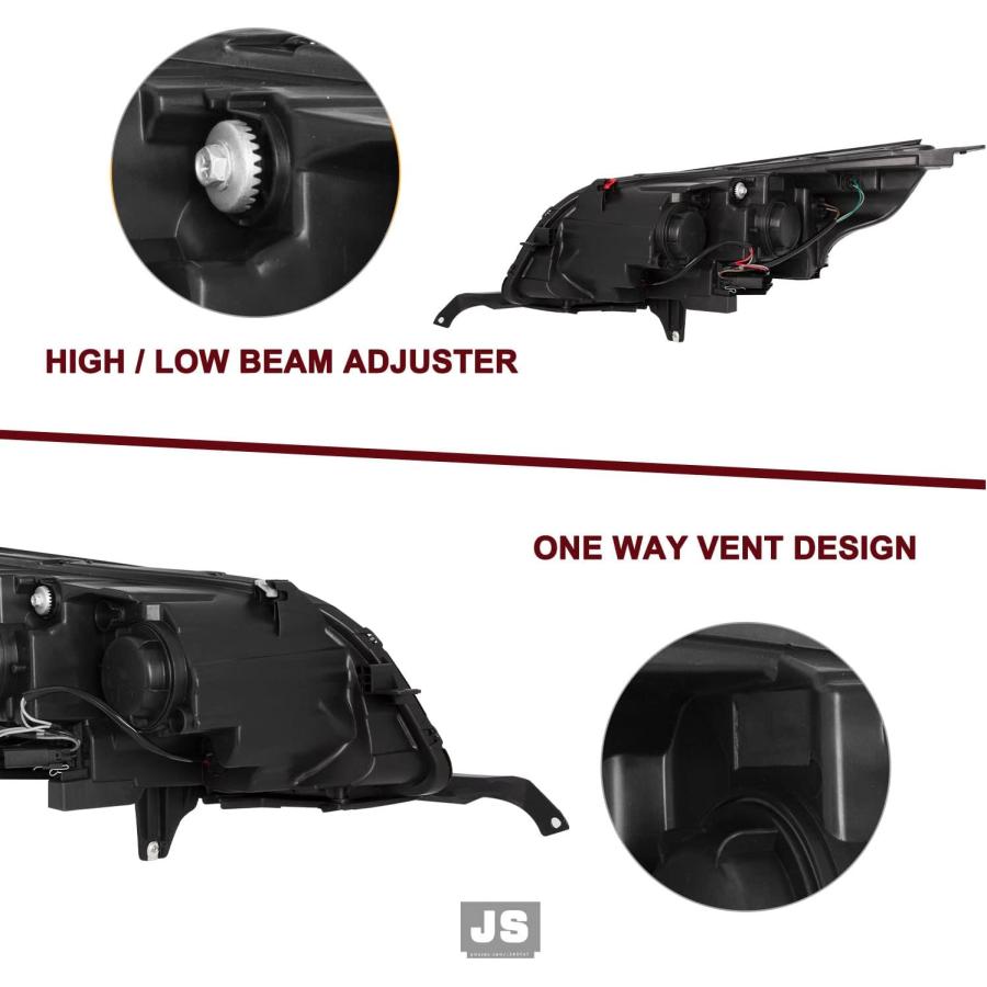 【並行輸入品】JSBOYAT ハロゲンヘッドライトアセンブリ交換用 2013-2015 Chevy Malibu / 2016 Chevy Malib_8