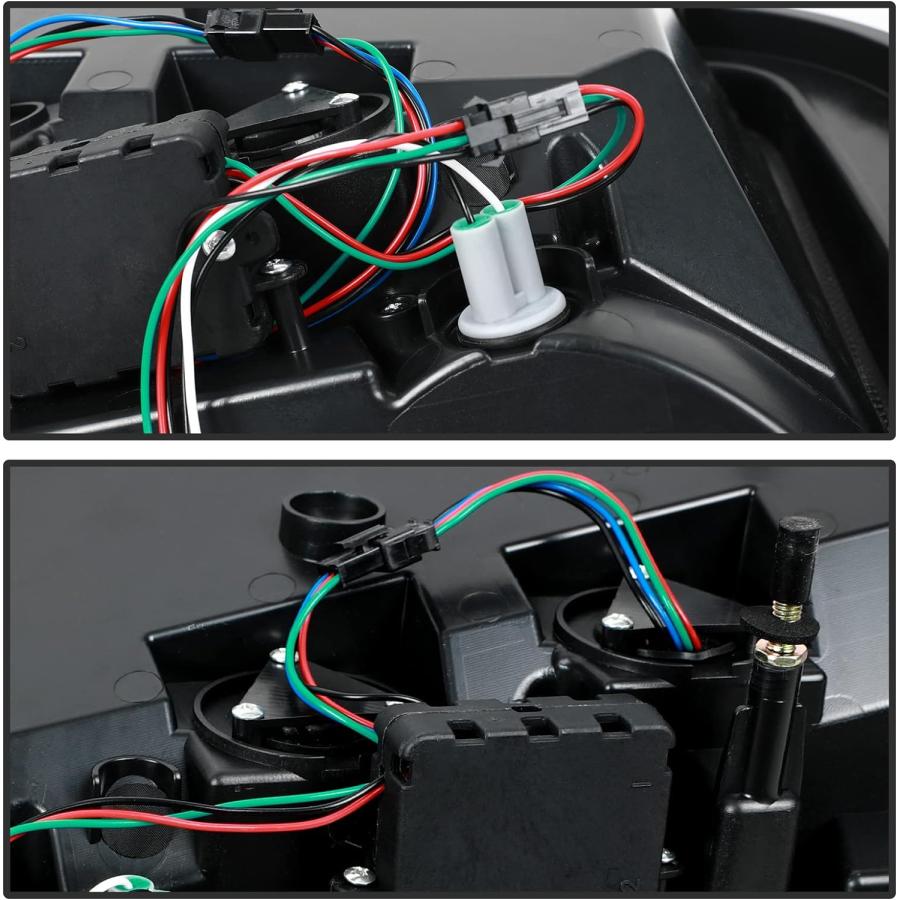 【並行輸入品】Auraroad Tail Lights Compatible with 2005-2009 Mustang  LED Tail Lamの画像