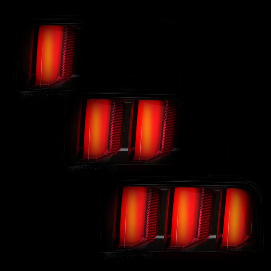 【並行輸入品】Auraroad Tail Lights Compatible with 2005-2009 Mustang  LED Tail Lamの画像