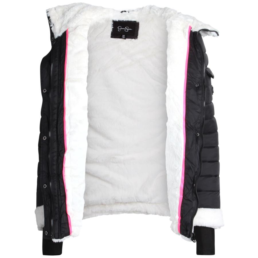 Jessica Simpson Women's Winter Jacket   Sherpa Lined Puffer Park 並行輸入品｜good-face｜04