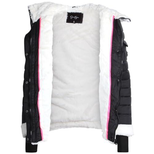 Jessica Simpson Women's Winter Jacket   Sherpa Lined Puffer Park 並行輸入品｜good-face｜05