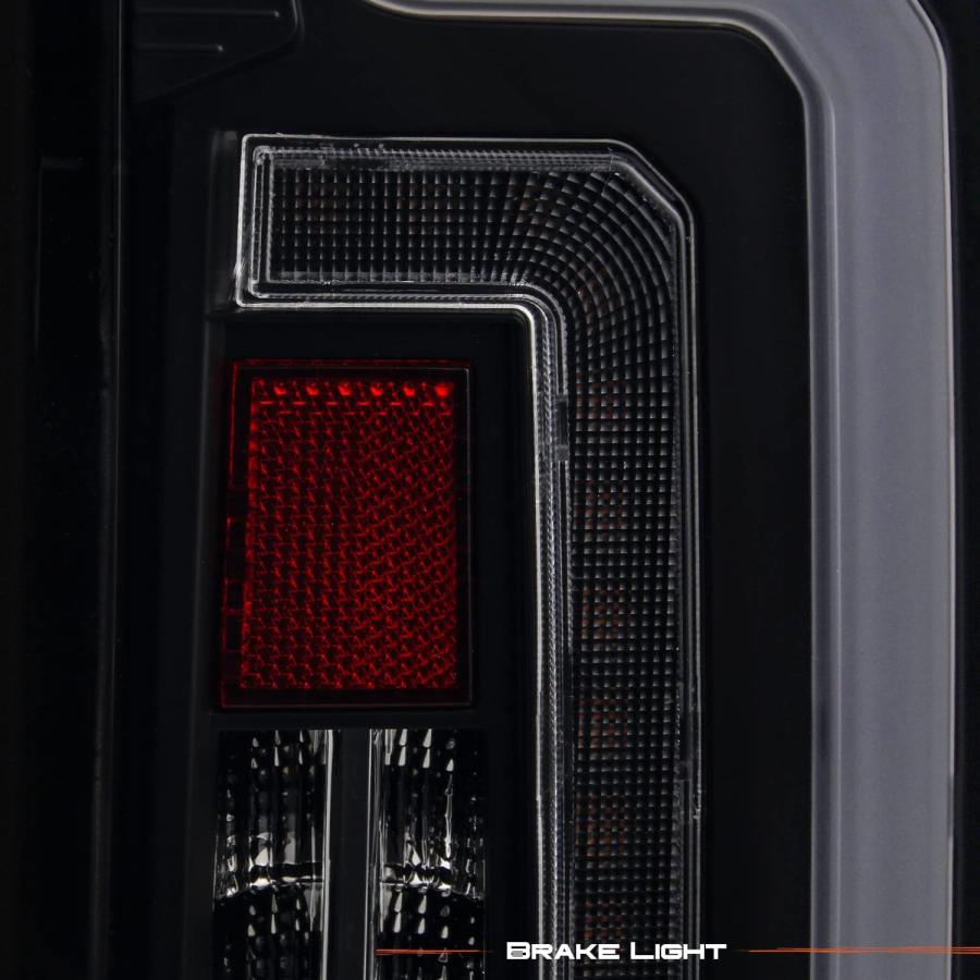 【並行輸入品】AKKON - 2019 2020 2021 2022 2023 GMC Sierra 1500 [フルLED] テールライト ブレーキの画像