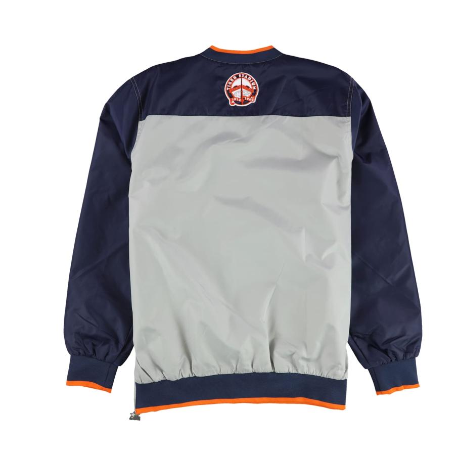 【並行輸入品】Starter Mens Varsity Jacket, Grey, Largeの画像