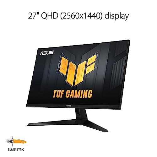 【並行輸入品】ASUS TUF Gaming 27” 1440P HDR Monitor (VG27AQ3A)   QHD (2560 x 1の画像