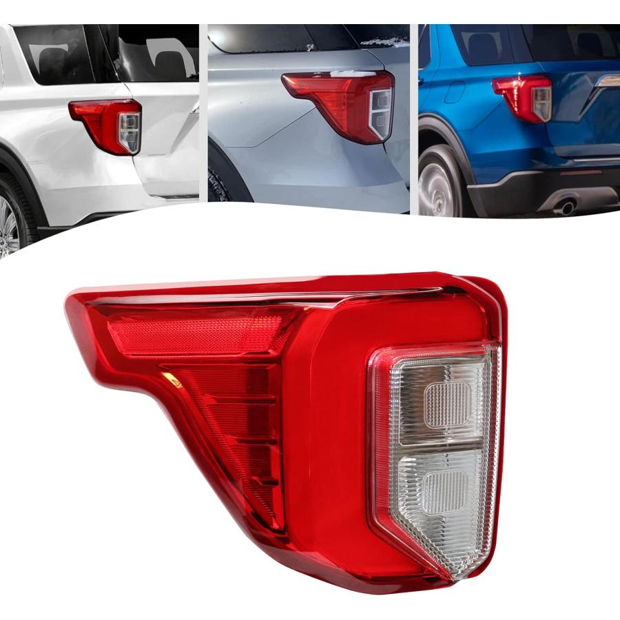 【並行輸入品】LOYALHEARTDY For 2020 2021 2022Ford Explorer Halogen+LED Tail Lightsの画像