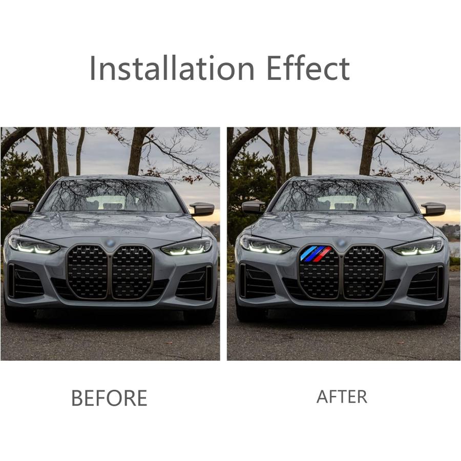 【並行輸入品】Lanyun Compatible BMW G22 G23 G24 Accessories Color Grill Insert ...