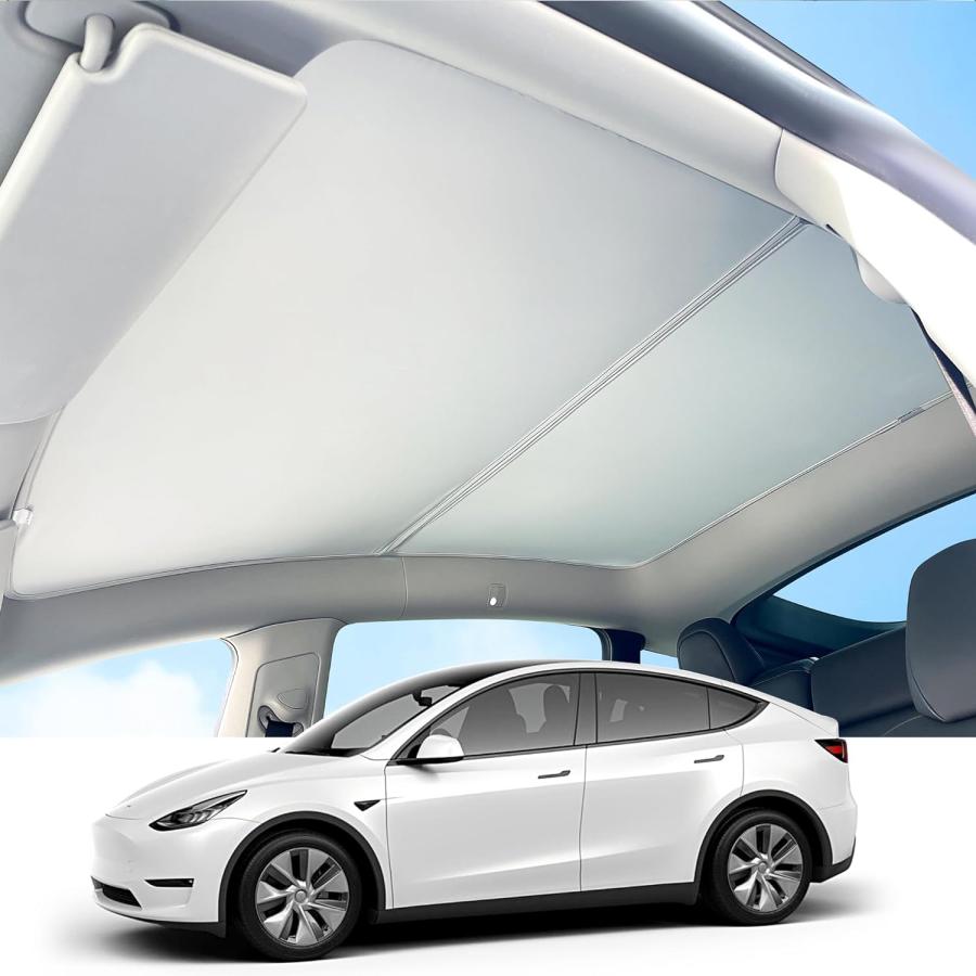 並行輸入品】Tesla Model Yルーフサンシェード サンルーフシェード