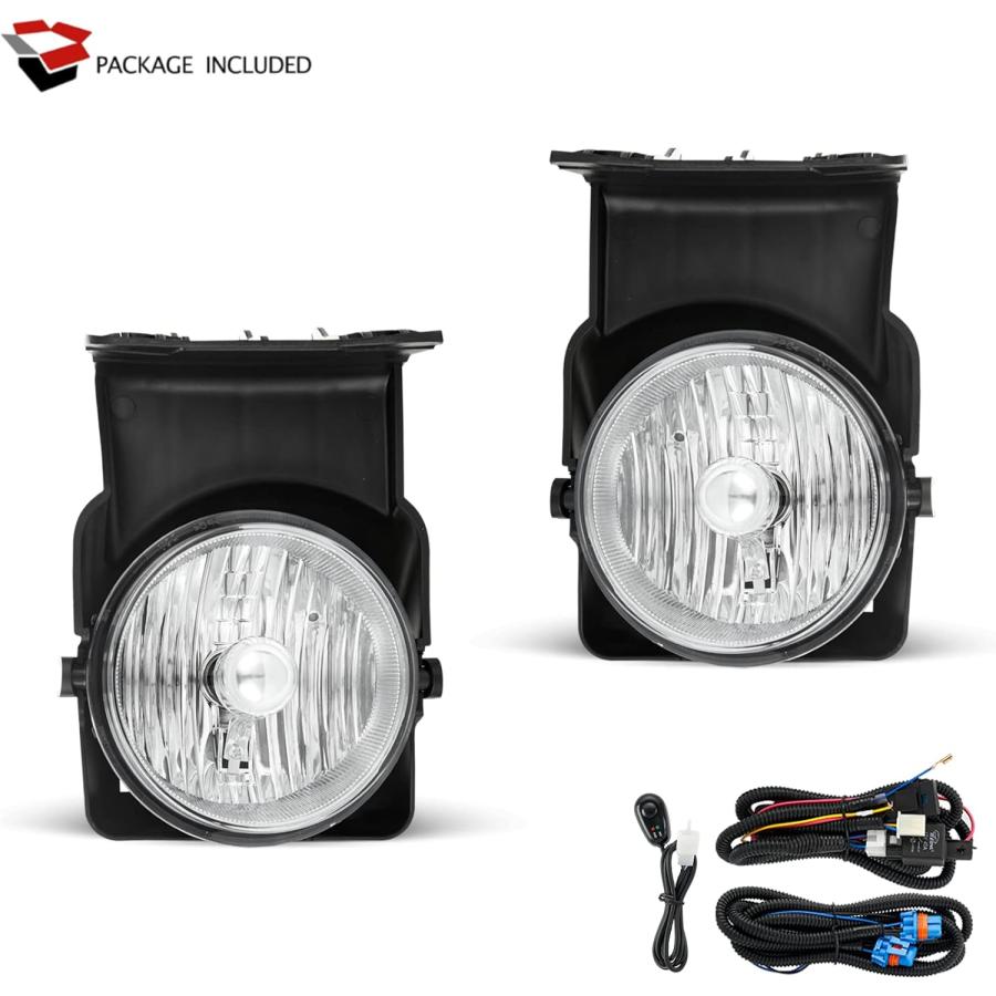 【並行輸入品】SPIEGEER フォグライトランプアセンブリ 2003 2004 2005 2006 GMC シエラ 1500 2500 3500 フの画像