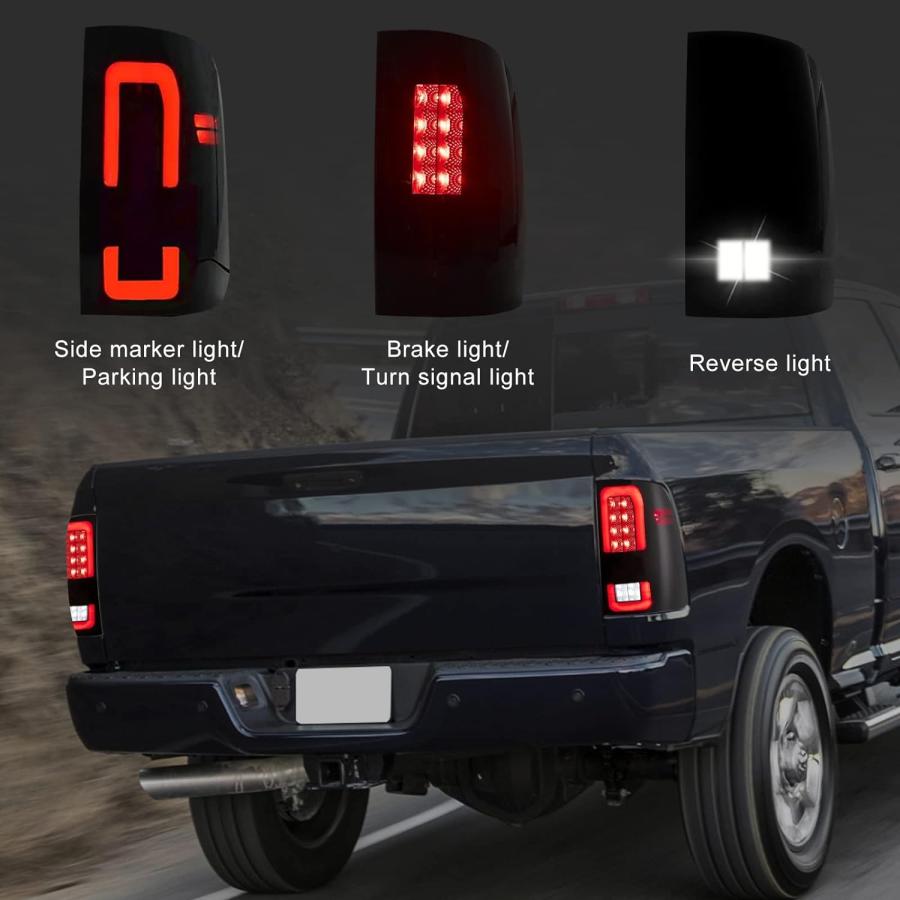 【並行輸入品】CNYGO LEDテールライトアセンブリ 2009 2010 2011 2012 2013 2014 2015 2016 2017 20_2