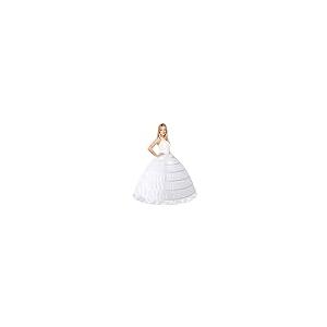 【並行輸入品】Women Crinoline Petticoat 6 Hoop Skirt A line Slip Floor Lengthの画像