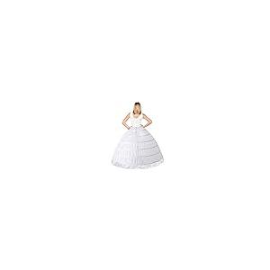 【並行輸入品】Women Crinoline Petticoat 6 Hoop Skirt A line Slip Floor Lengthの画像