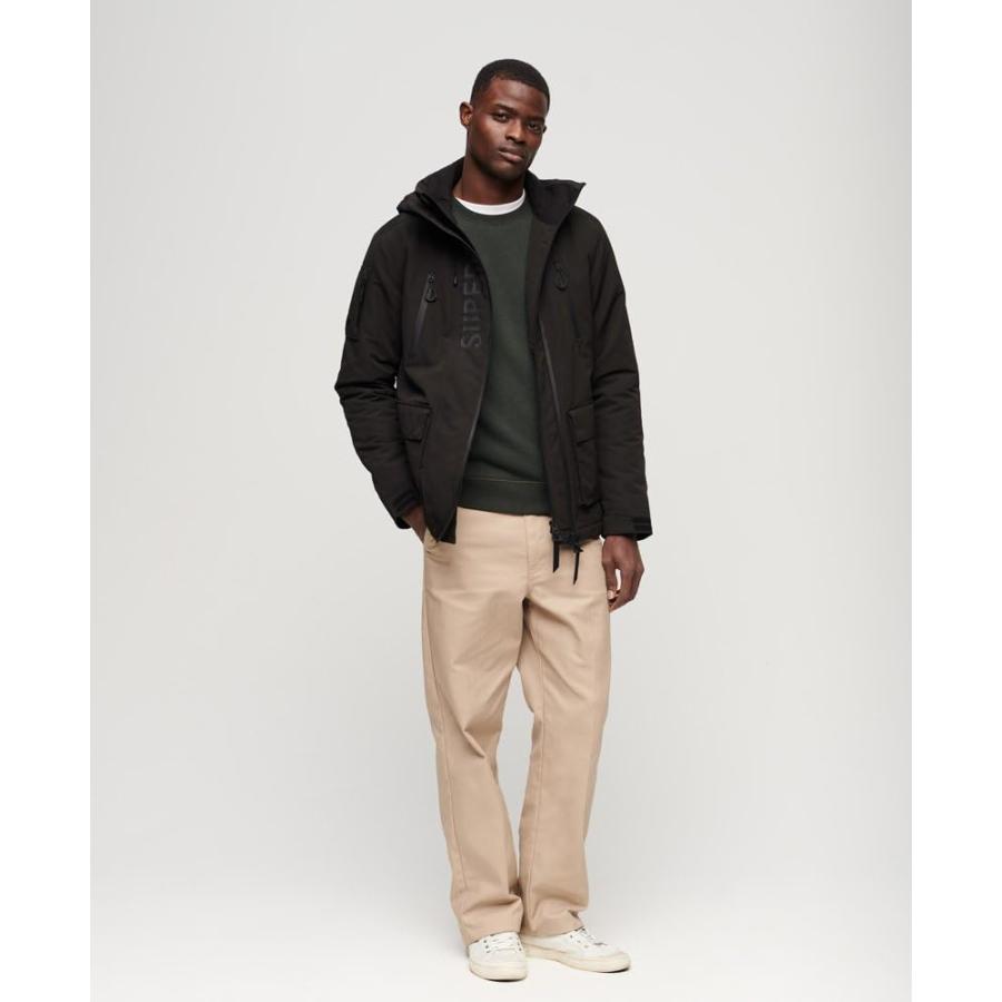【並行輸入品】Superdry Mens Ultimate Sd Windcheater Jacket Jet Black/Black Sizの画像
