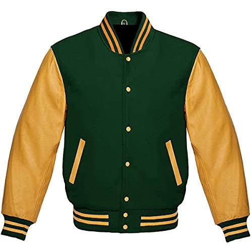 【並行輸入品】Outfittz Mens Casual Varsity Jacketの画像