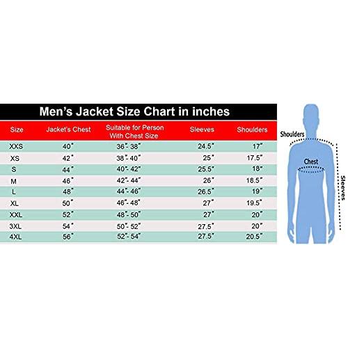 【並行輸入品】Outfittz Mens Casual Varsity Jacketの画像