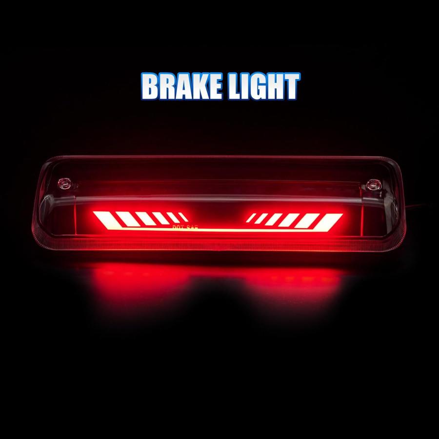 【並行輸入品】CMVT Auto サード3番目のブレーキライト TIME TUNNEL シーケンシャル LED ハイマウントストップライト 2004-の画像