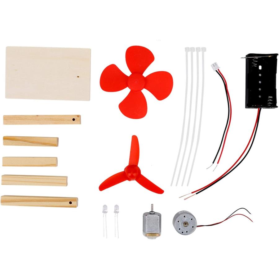 並行輸入品】DIY 風力発電機 ユニークな発電機キット 子供用小型