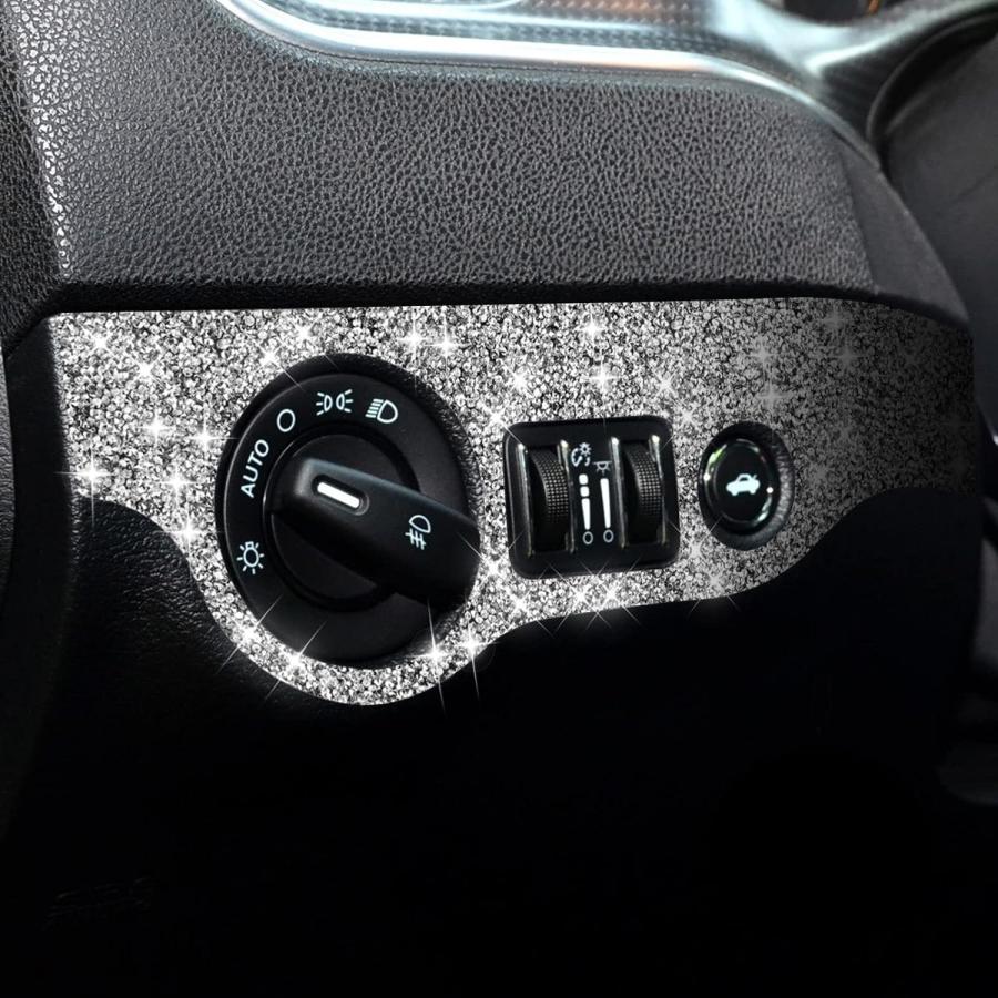 【並行輸入品】Toworldit Interior Accessories Bling Crystal Rhinestone Dashboard Deの画像