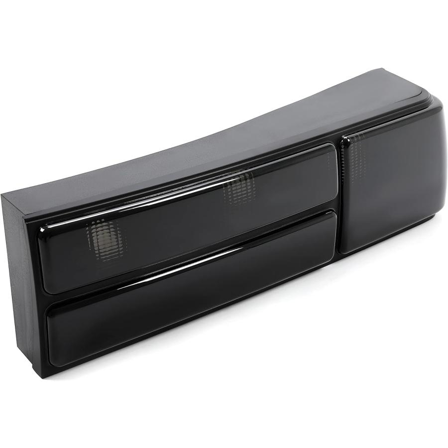 【並行輸入品】HECASA テールライト 1987-1993 フォード マスタング 交換用 FO2800168 FO2801168 電球付き スモークの画像